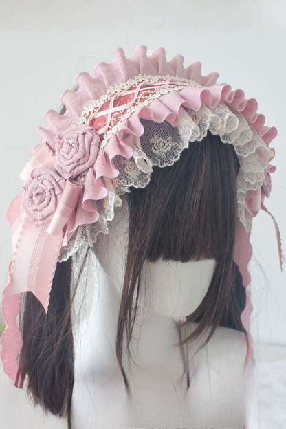 ローズロリータヘッドドレス