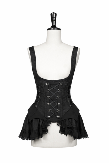 【12月20日予約締切】Camillaスパイダーウェブバットゴシックダークドレスベスト