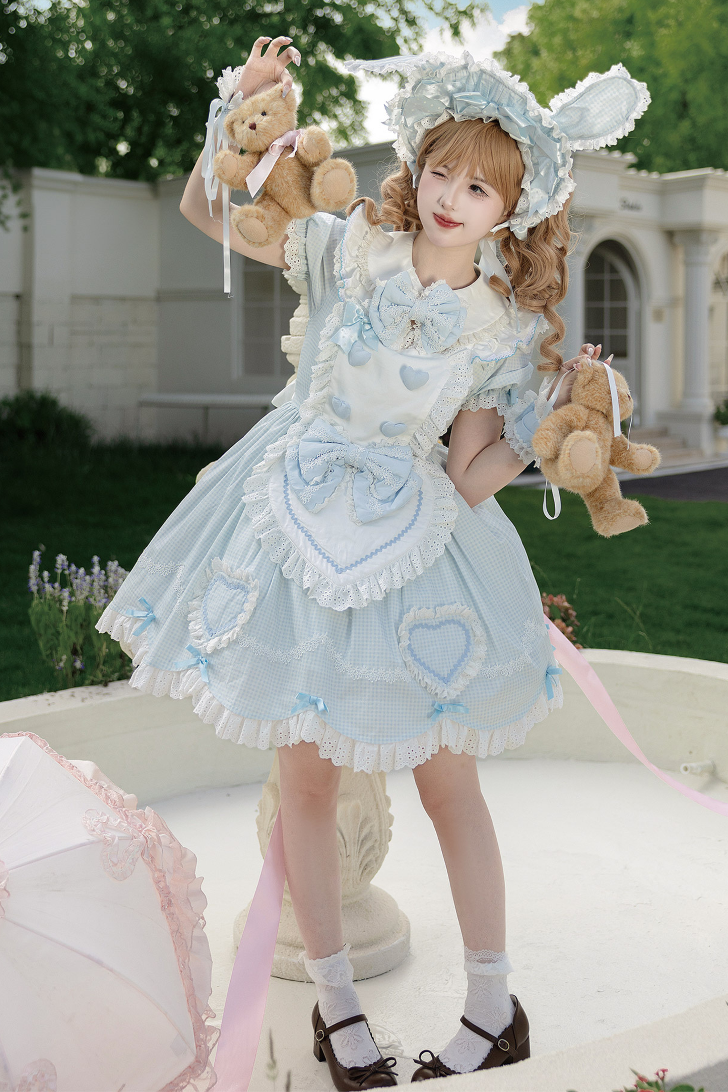 キュートシュガーメイドロリータドレス