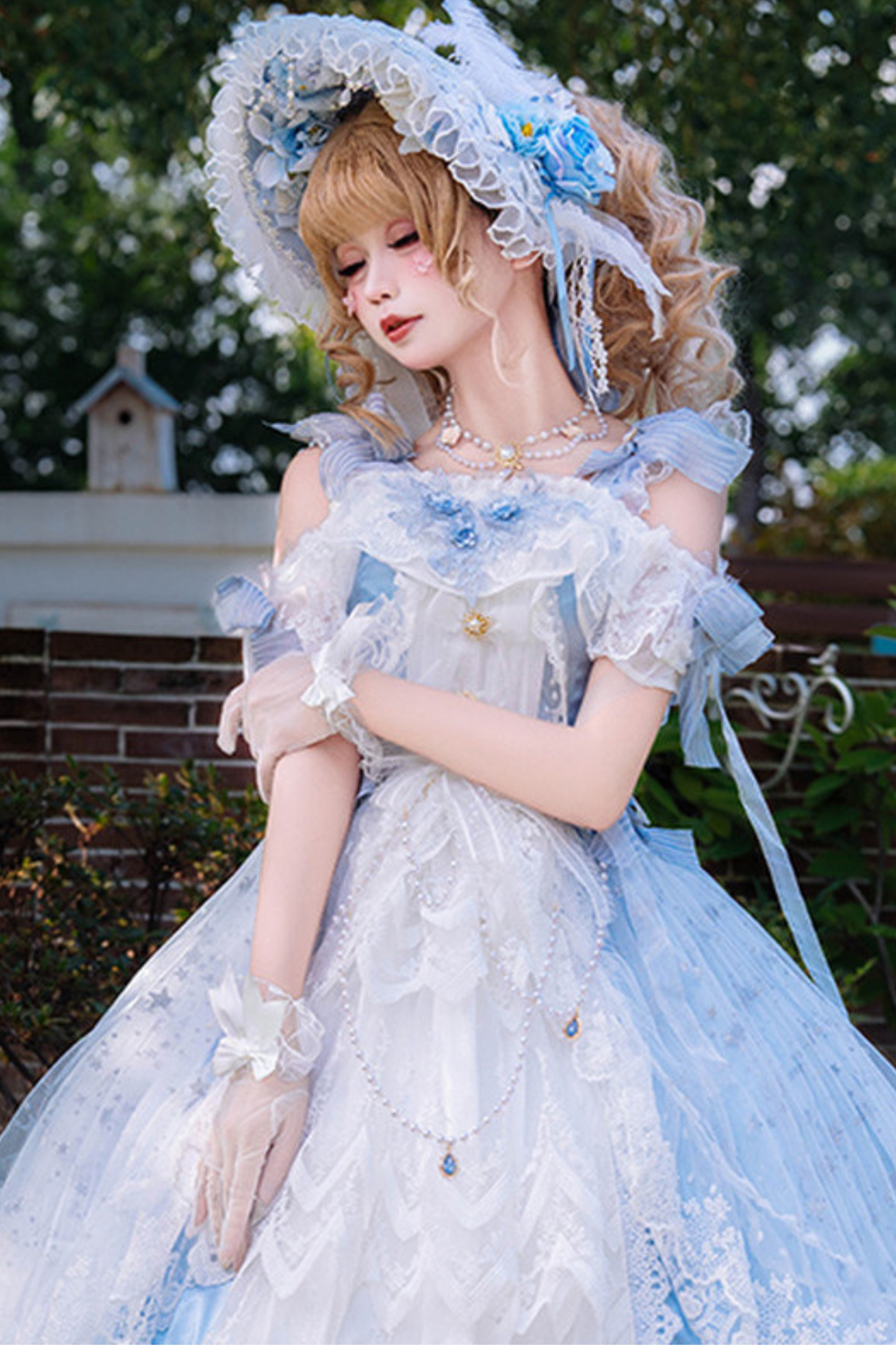 アイスグラスイリュージョンロリータドレス