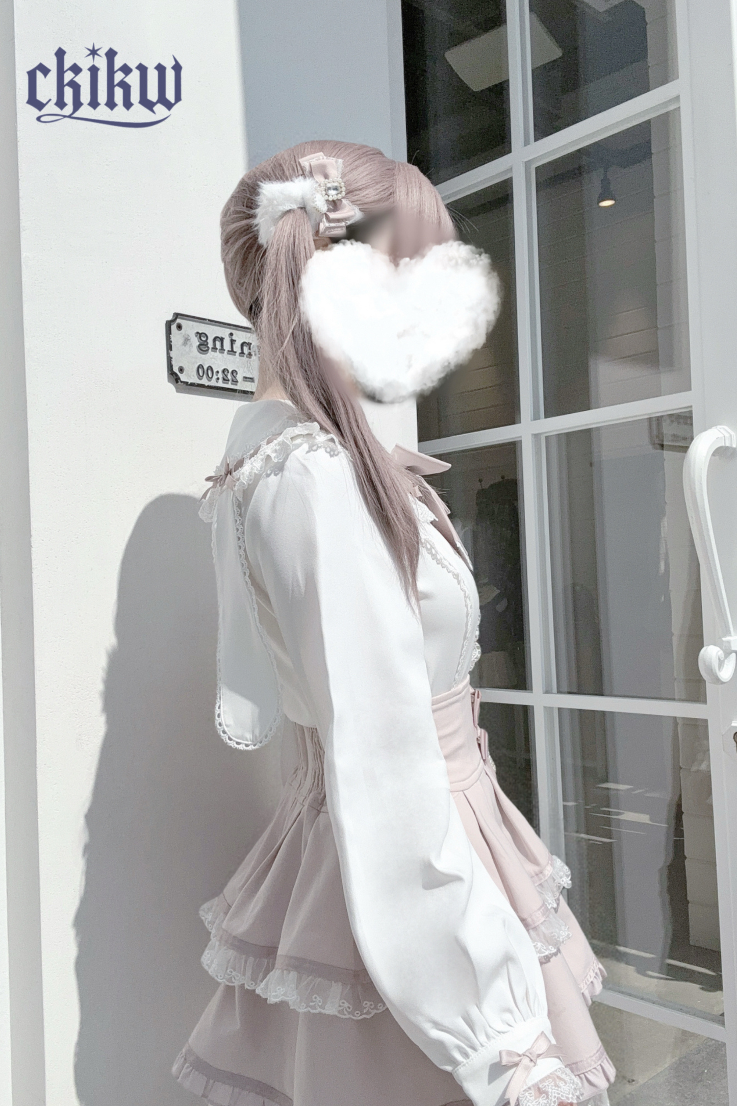 うさ耳カラーシャツ