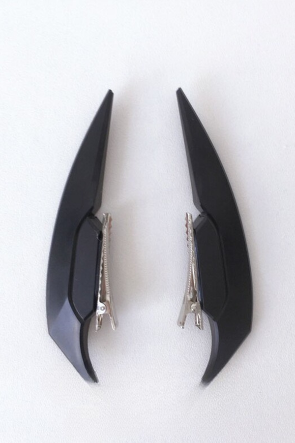 サイバーパンクマルチカラーヘアクリップ