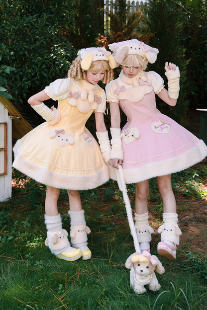 Ribbon Cut-Out Lolita Dress