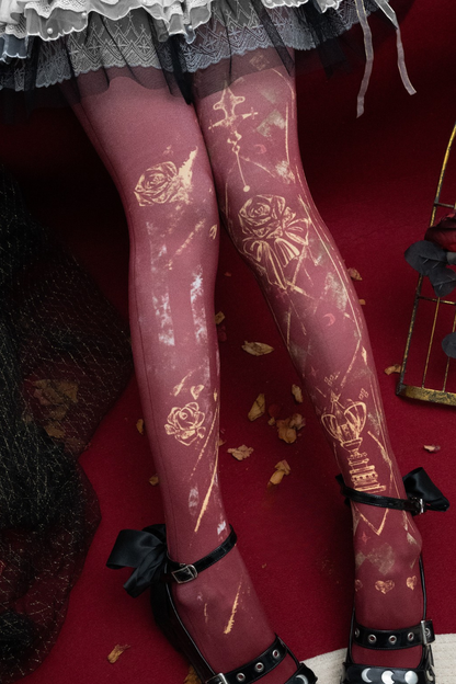 ドリームウィッチゴシックロリータタイツ