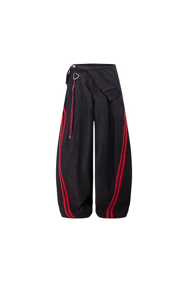 Mode Line Patchwork Pants