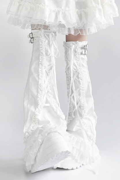 スノートップミルフィーユサブカルチャーレッグカバー