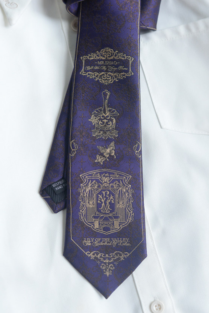 dark college tie