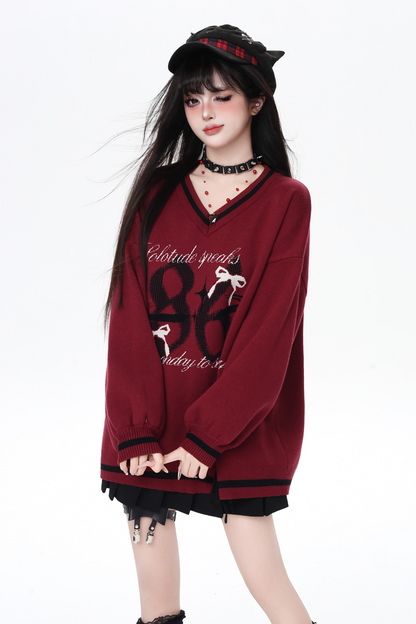 ナンバースウィートクールルーズセーター