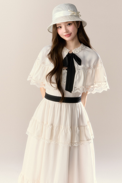 ヴェリービューティフルティアードドレス