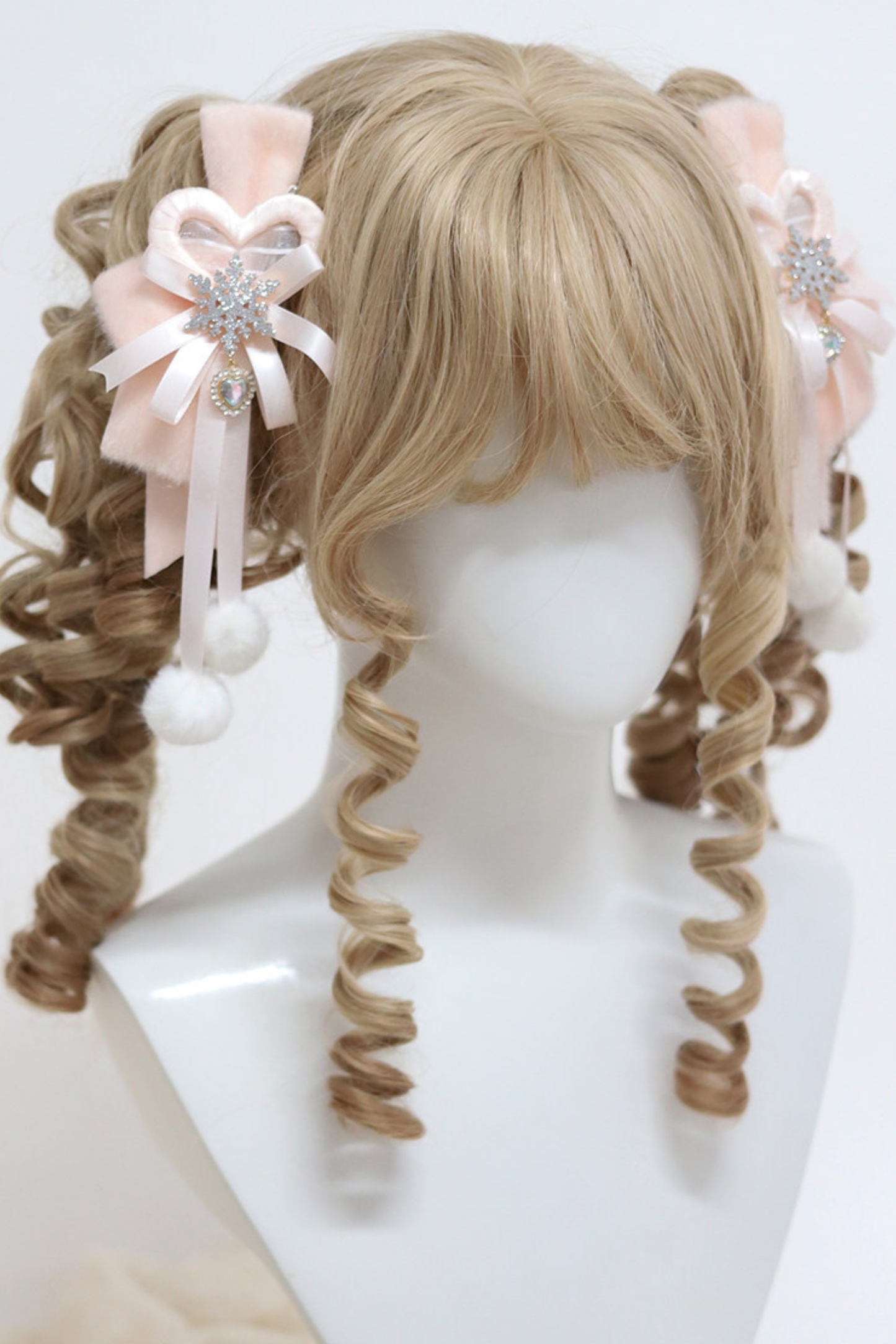 Snowflake Ribbon Lolita Hair Accessory