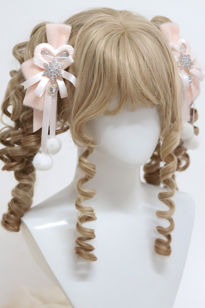 Snowflake Ribbon Lolita Hair Accessory