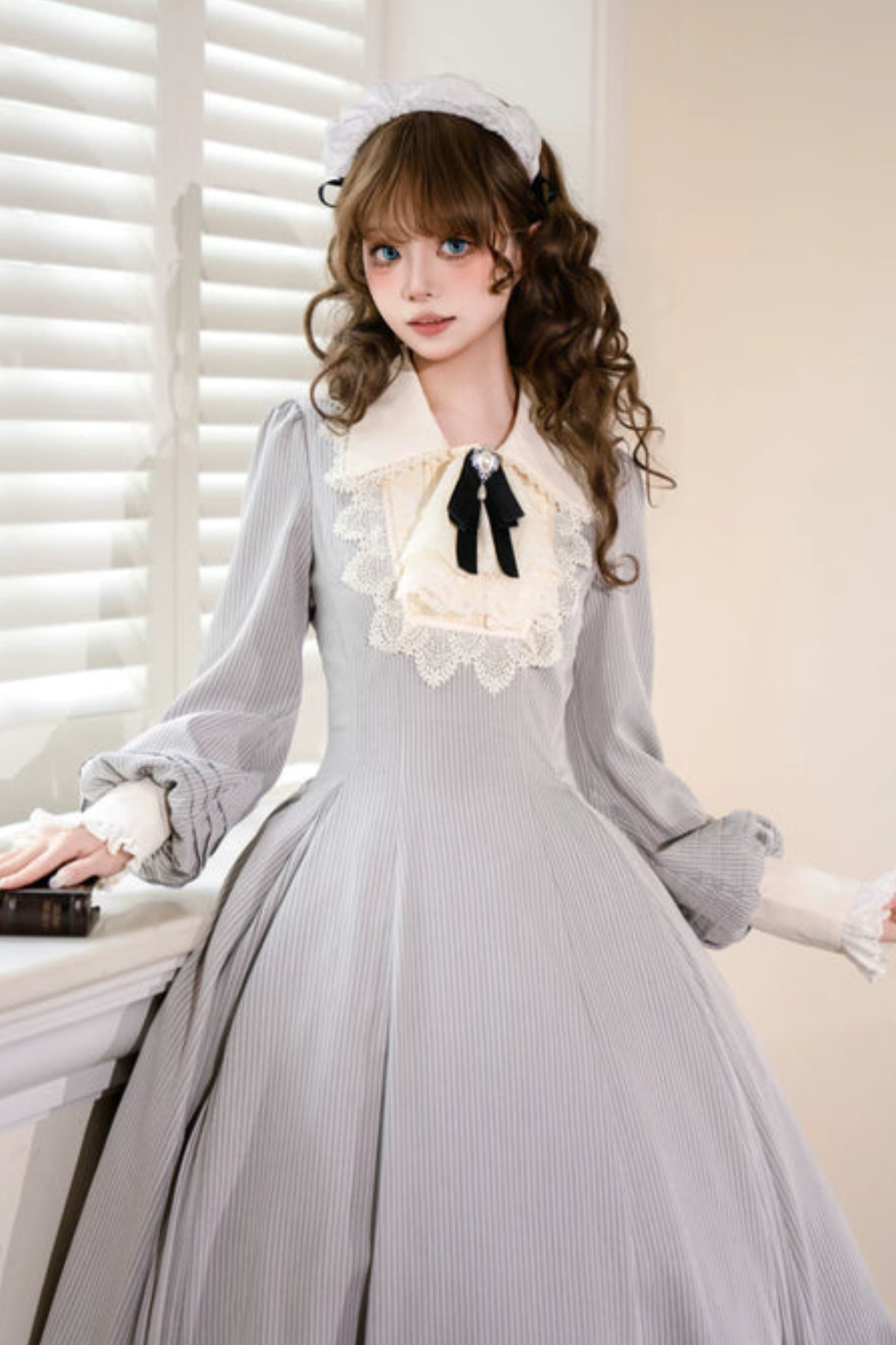 레트로 로리타 원피스 + 앞치마