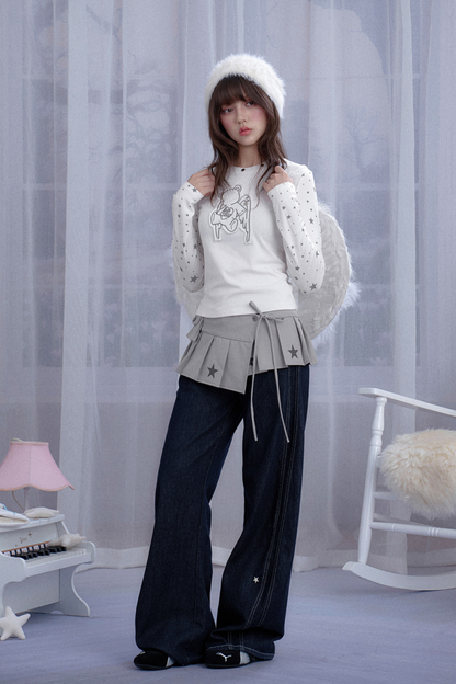 ホワイトスターエンジェルベアトップス