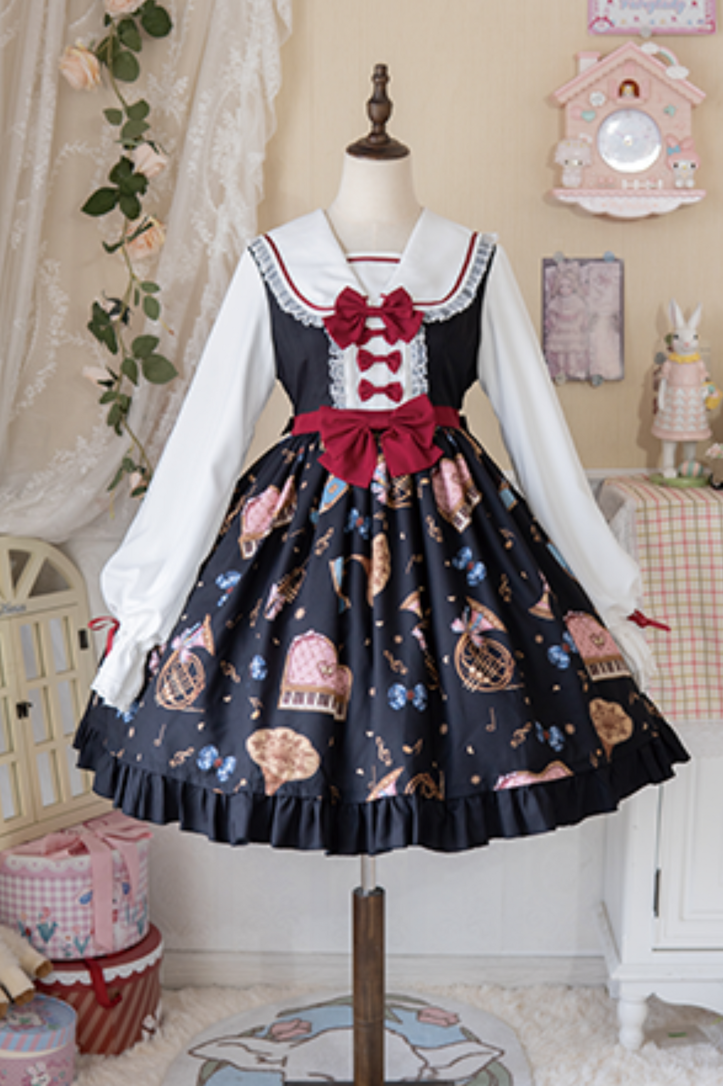 クラシカルポップミュージックロリータドレス