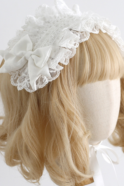 White Antique Lolita Accessories