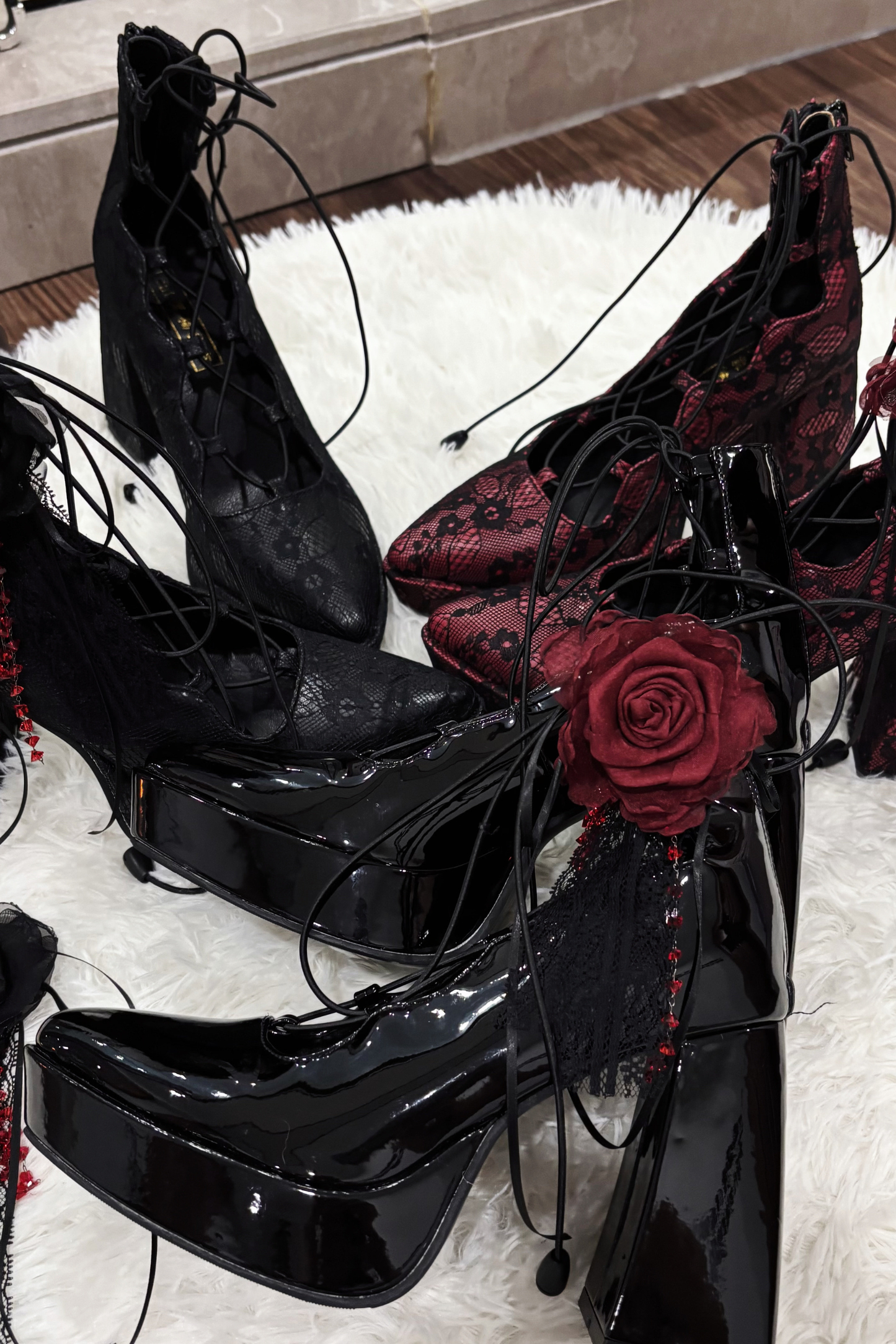 ダークゴシックシューズ