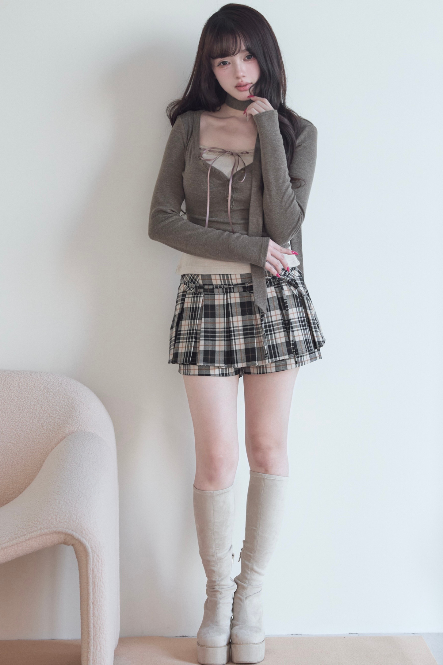 リトルリボントップス+キャミソール