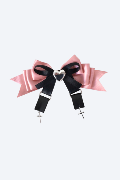 ダークスイートリボンヘアピン