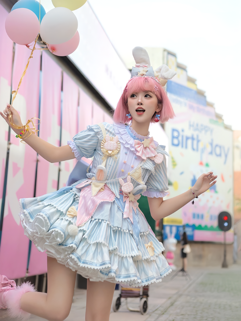 [Date limite de réservation : 4 mai] Pastel Lollipop Circus Lolita