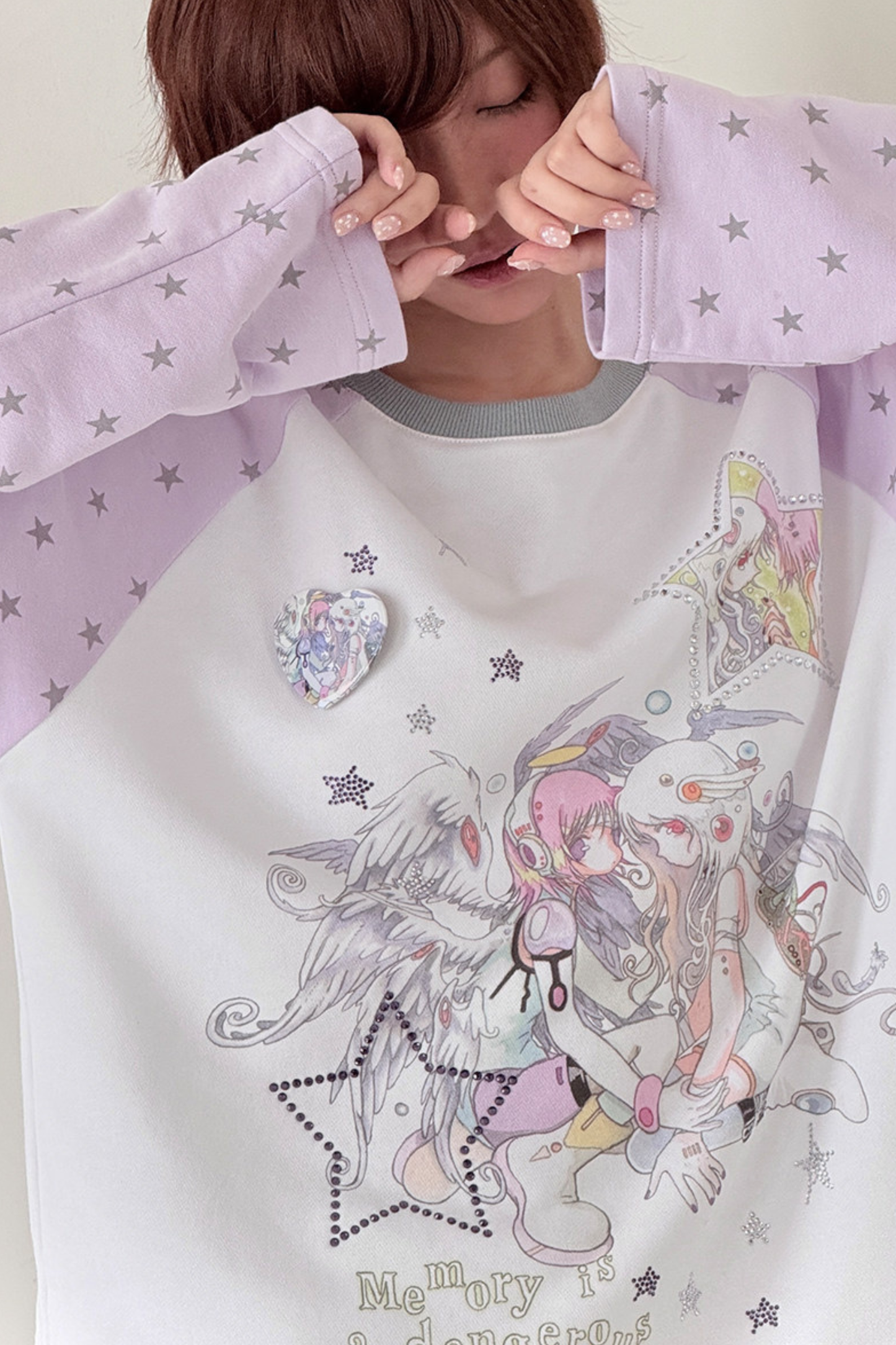 Millennium Dream Rhinestone Sweatshirt