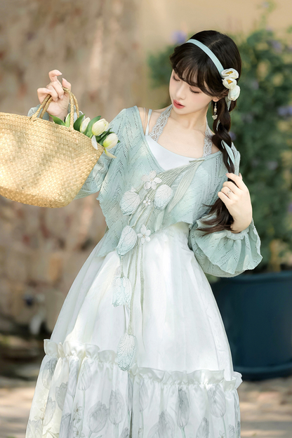 Neverless Island Slip Dress + Top