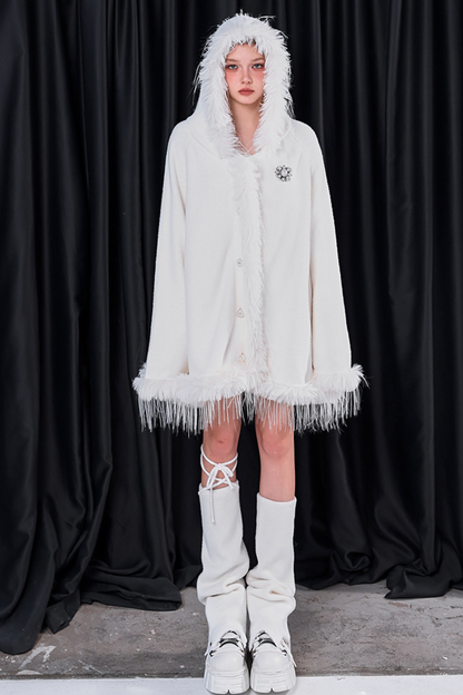 スノーカントリーフードマント