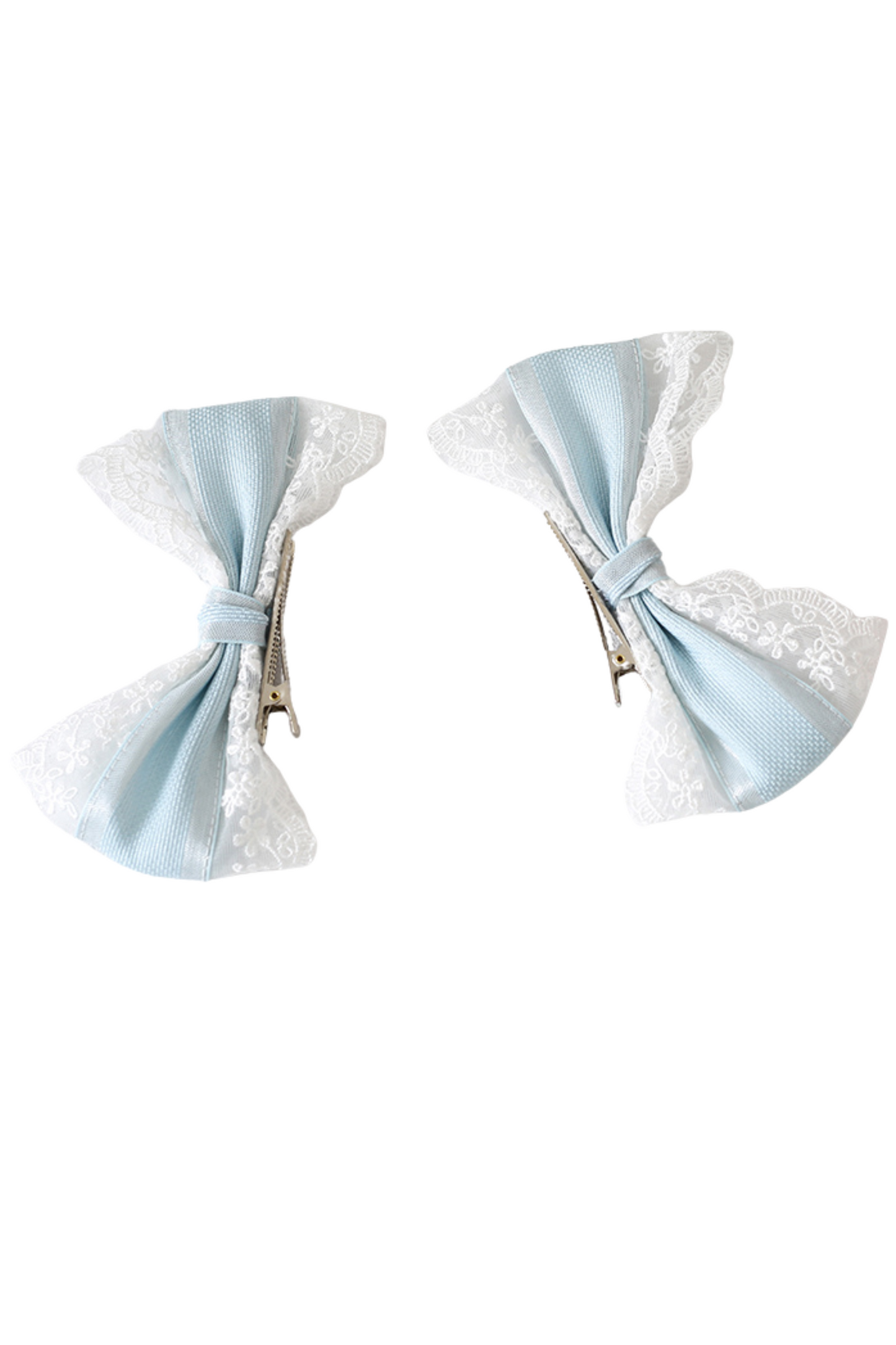 Light Blue Flower Lolita Accessories