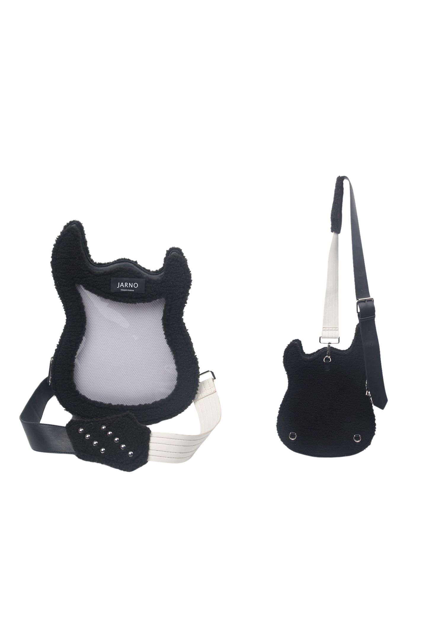 Furry Plush Crossbody Backpack