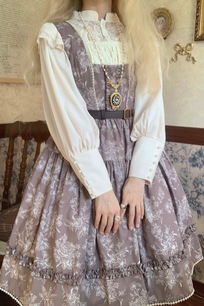 Sketch Wild Rose Elegant Lolita Jumperskirt