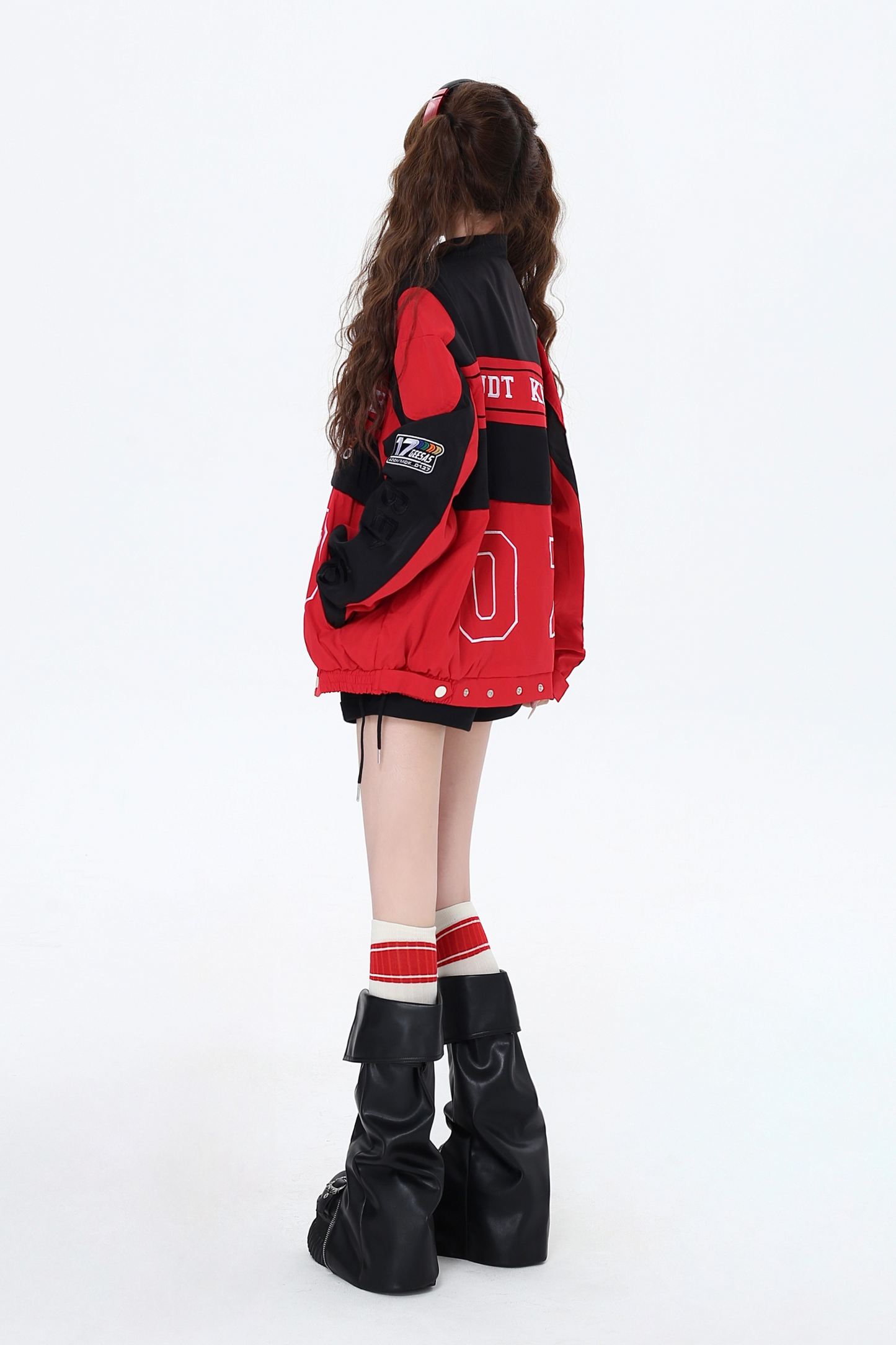 アメリカンストリートベイブスベースボールジャケット