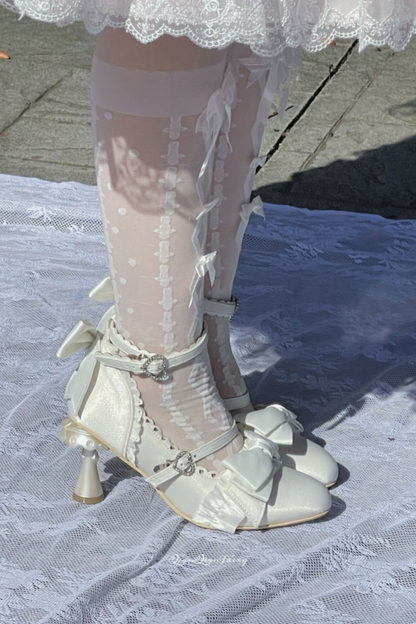 クラップリボンロリータシューズ