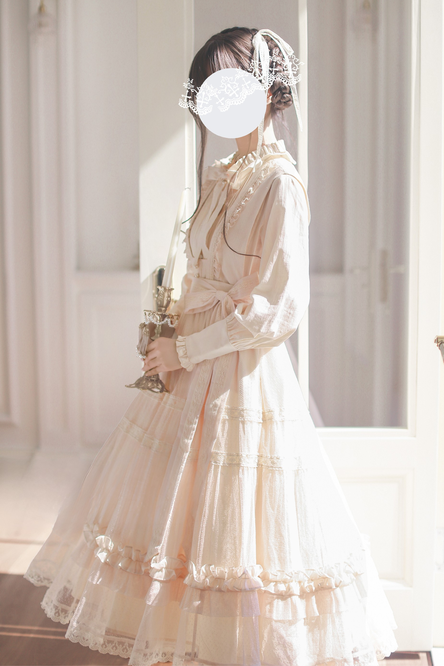 エレガントベストスカート+ブラウス