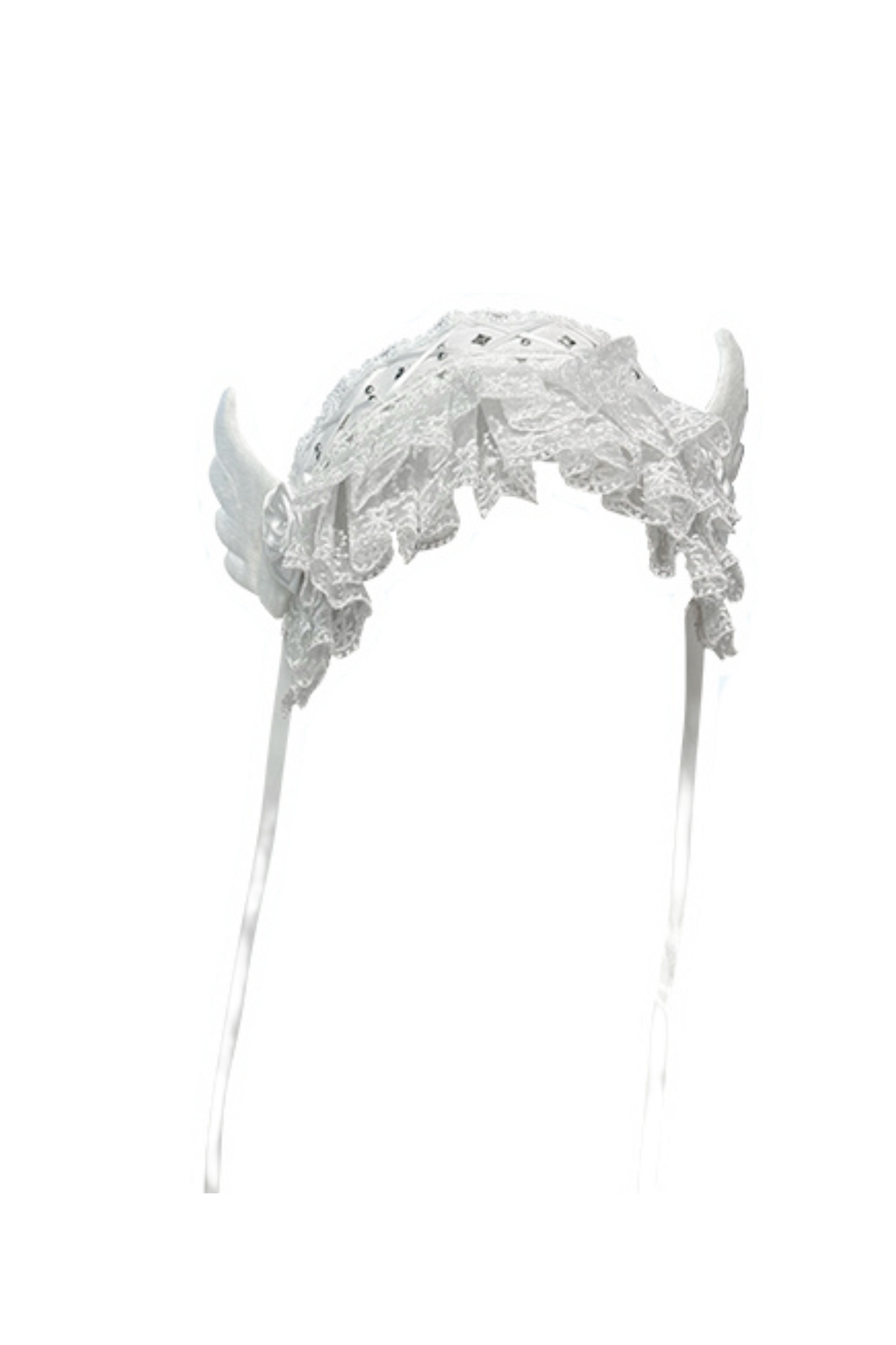 Subculture White Gothic Headband