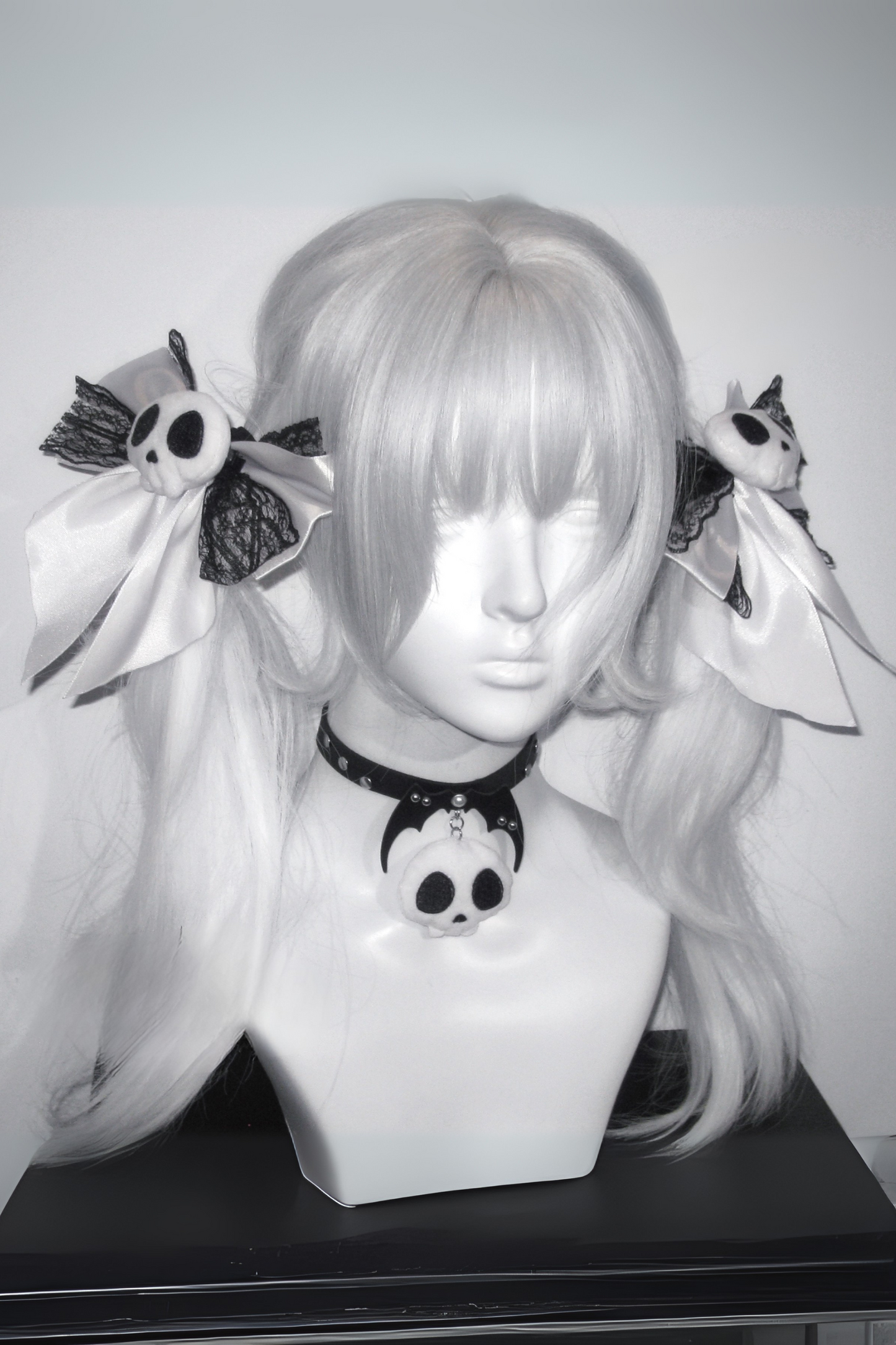 サブカルスカルプラッシュレースヘアピン