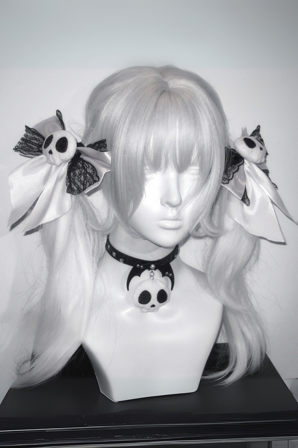 サブカルスカルプラッシュレースヘアピン