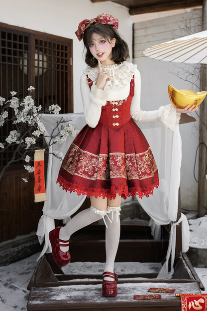 China Gorgeous Doll Dress + Top + Catsuit