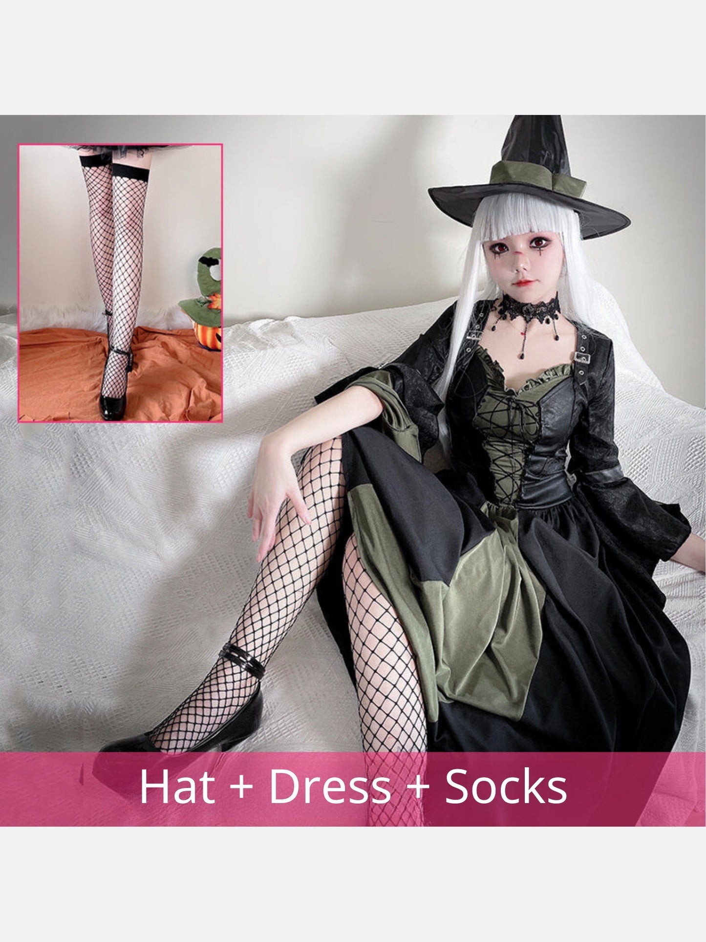 Magician Robe Witch Cosplay Dress