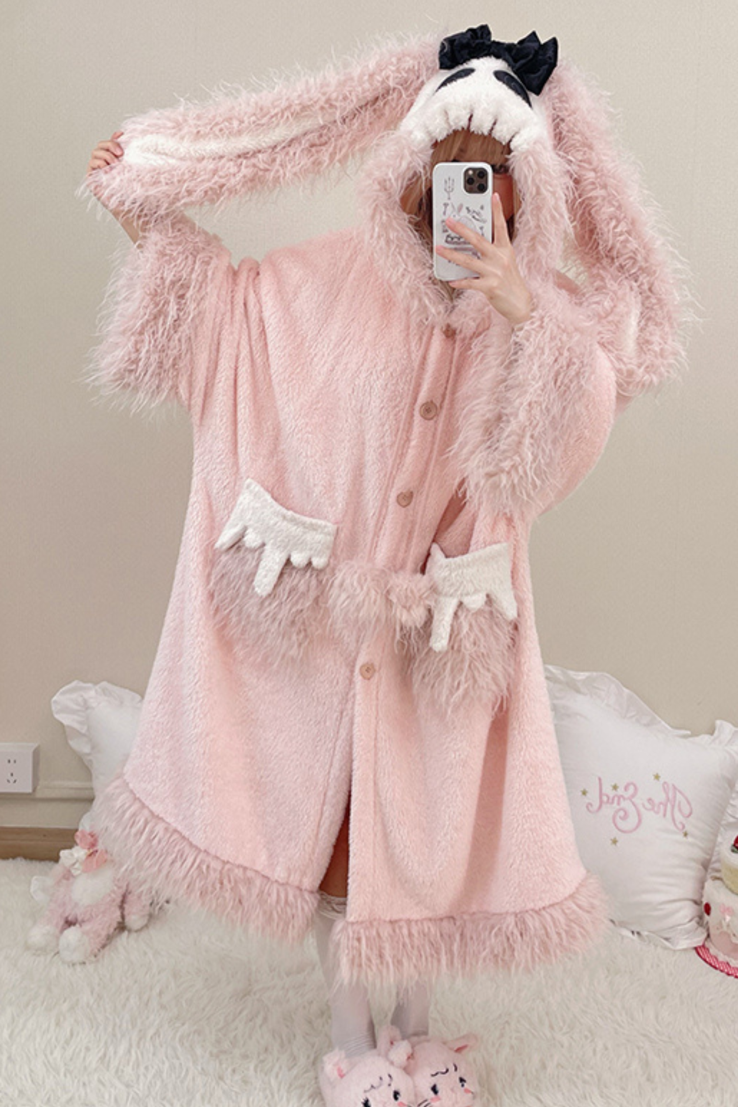 Skull Rabbit Ribbon Loomwear