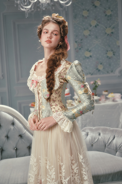 Fabric French Corset Top