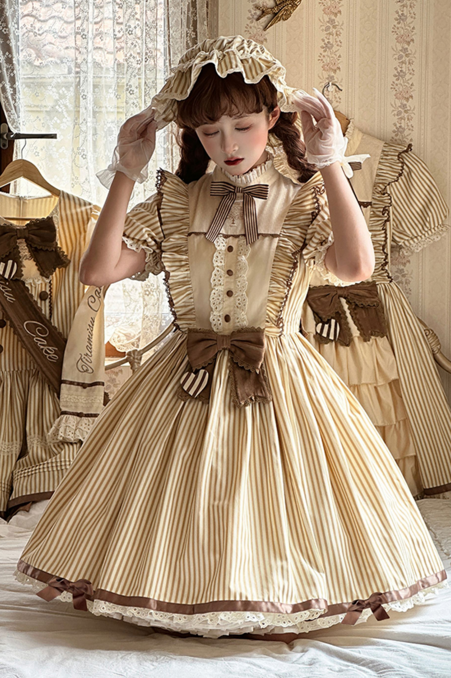 Twilight Town Chocolate Lolita Dress