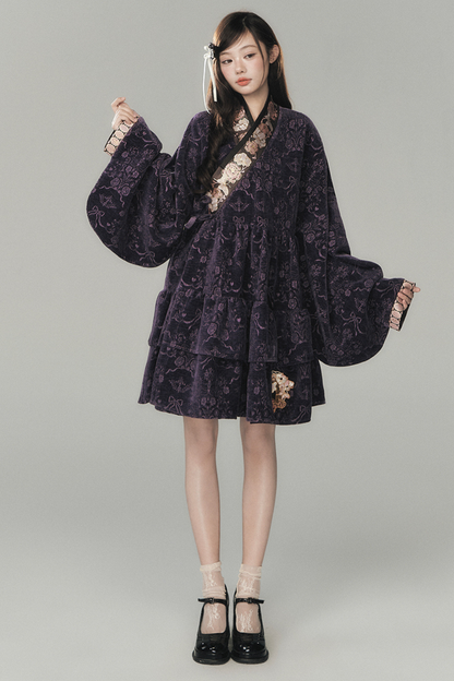 Dark Girl China Dress + Vest