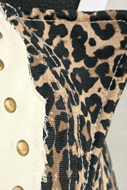 Leopard Print Cat Ear Cap