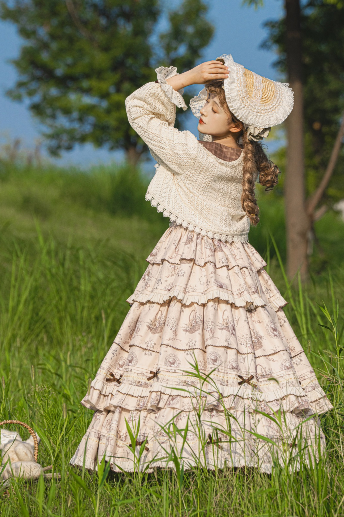 ブニングタイムエレガントロリータドレス+ドールカーディガン