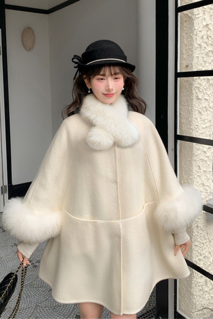 スイートフォックスファーカフコート