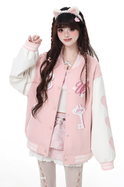 Candy sweet oversized jacket