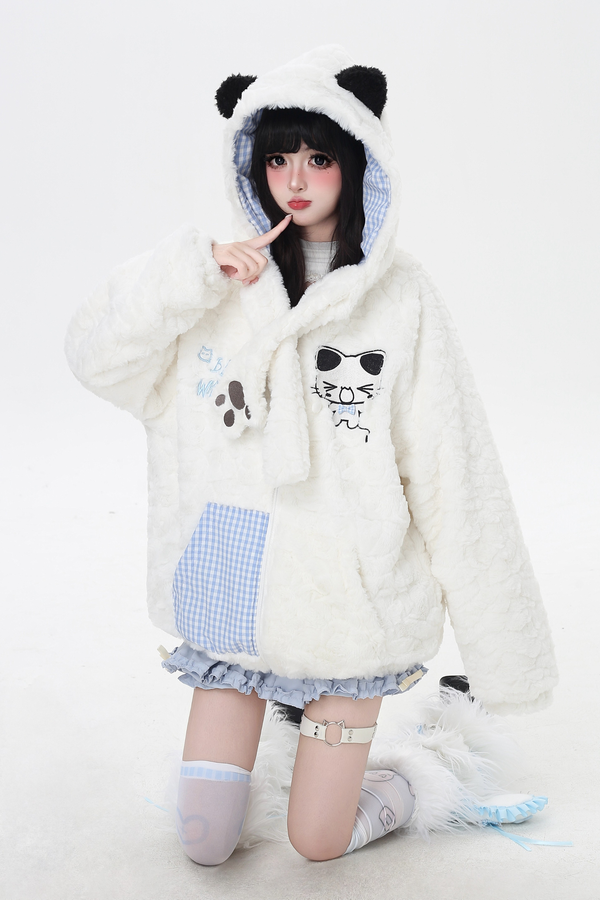 cat fur coat