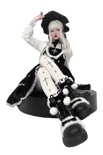 シープパフスノーブーツ