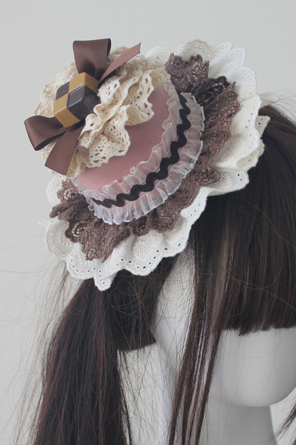 ストロベリーチョコレートロリータヘアアクセサリー
