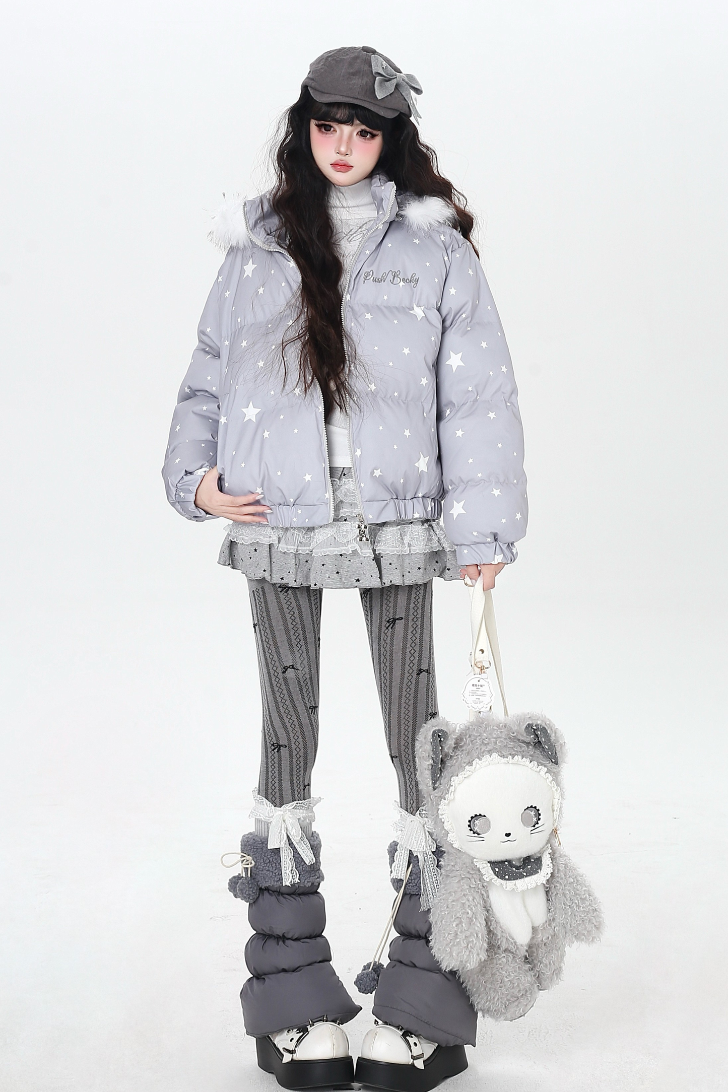 Star Design Down Jacket