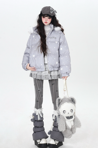 Star Design Down Jacket